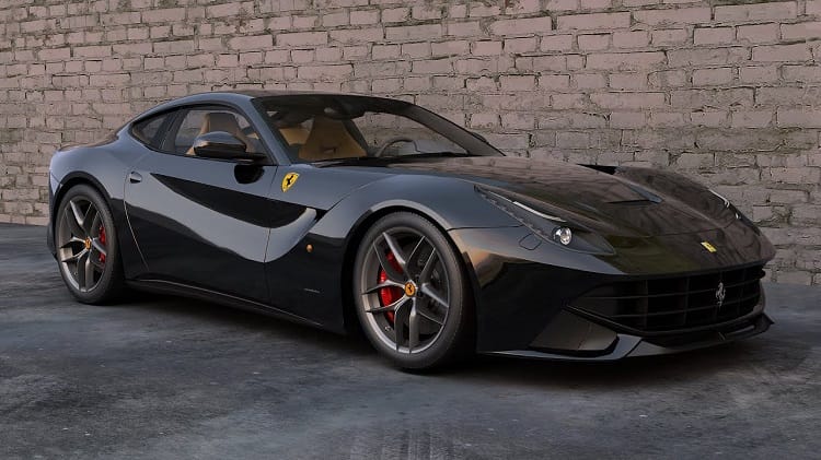 Xe Ferrari có thiết kế sang trọng