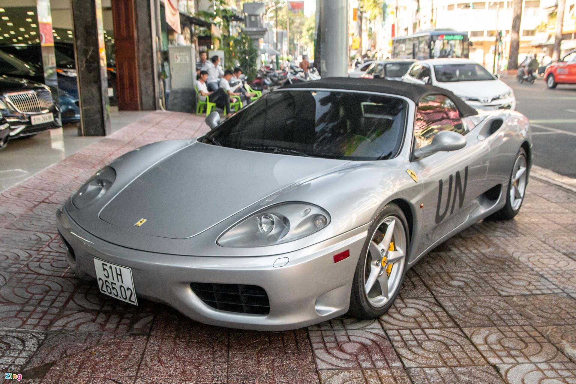 Số phận của xế hộp Ferrari 360 Spider thứ nhất về nước ta sau 16 năm