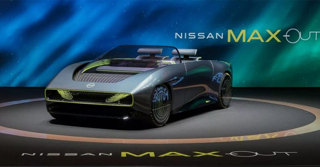 Cận cảnh Nissan Max-Out - Mẫu Concept có thiết kế dị biệt, kết hợp giữa cổ điển và hiện đại