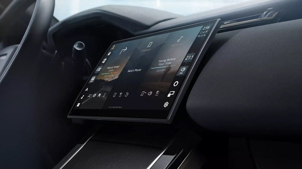 Màn hình cảm ứng trung tâm 11,4 inch của Range Rover Velar 2024