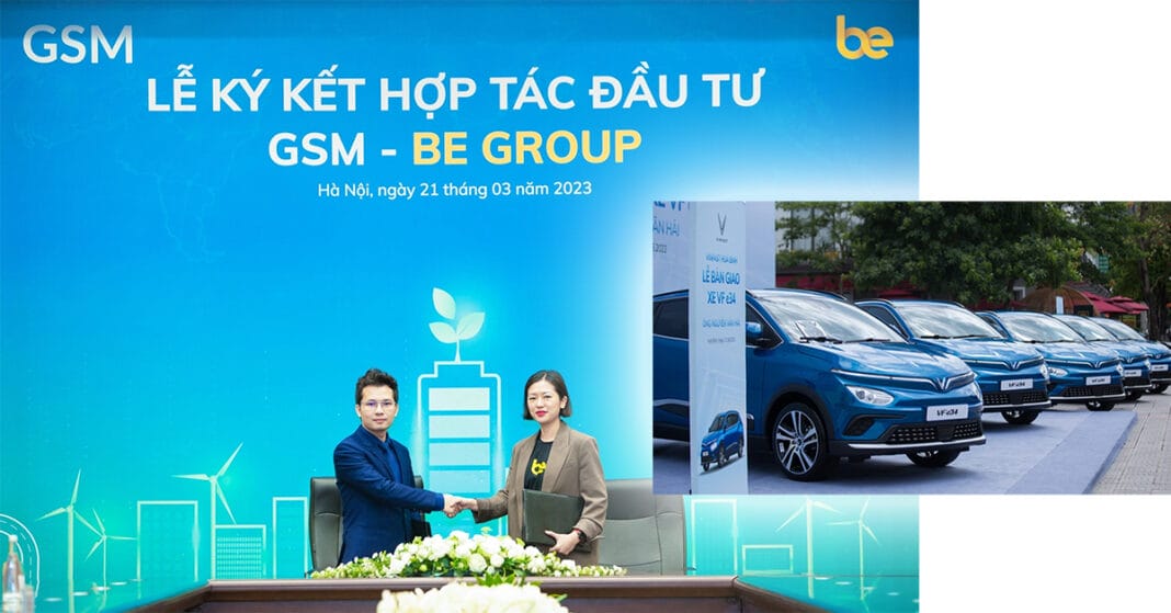 Công ty taxi điện GSM của tỷ phú Phạm Nhật Vượng bất ngờ đầu tư vào Be Group, hỗ trợ tài xế chuyển đổi sang xe điện