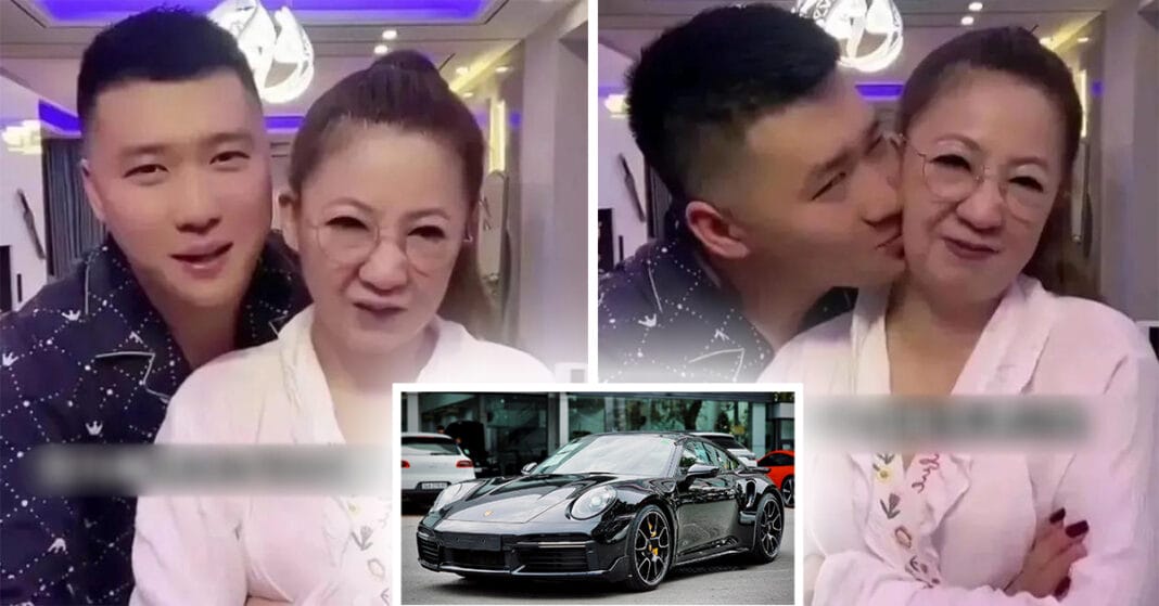 Thanh niên 28 tuổi cãi lời cha mẹ để lấy bạn gái U60, được bạn gái thưởng một căn nhà lầu và chiếc xe Porsche bạc tỷ