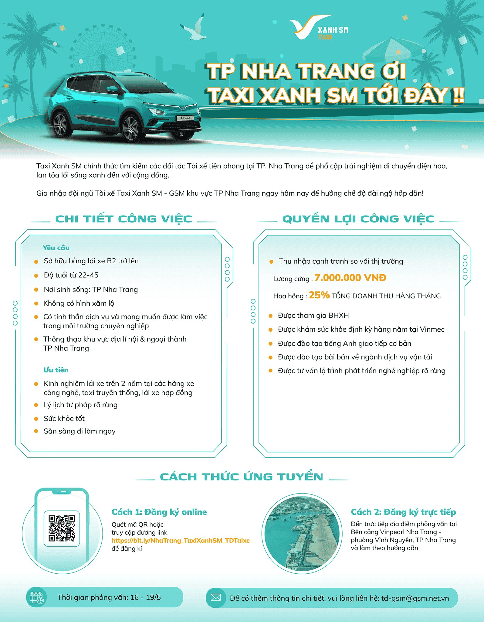 Taxi xanh GSM bất ngờ tuyển dụng Giám Đốc Phát Triển/Vận Hành thị trường nước ngoài - Ảnh 3.