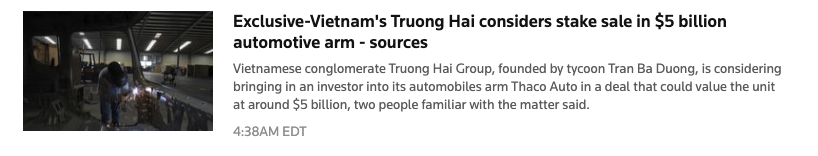 THACO lên tiếng trước thông tin 'bán 118 nghìn tỷ cổ phần mảng ô tô, có nhà máy ở Hưng Yên' - Ảnh 1.