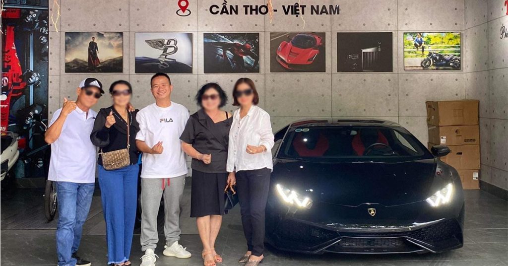 Đại gia nổi tiếng Cần thơ tậu siêu xe Lamborghini Huracan LP610-4 chính hãng từng của dân chơi bitcoin nổi tiếng Sài thành