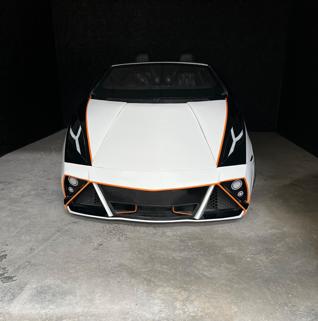 Smart Fortwo độ kiểu Lamborghini thành siêu xe cực ngắn - Ảnh 2.