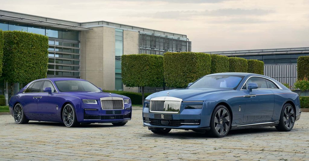 Đúng "chất" Rolls-Royce, đến mẫu xe điện Spectre đầu tiên của thương hiệu cũng không thoát khỏi cảnh cá nhân hoá