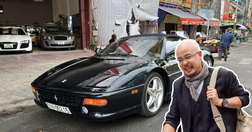 "Ngựa già" 27 tuổi Ferrari 355 F1 Spider độc nhất Việt Nam của "vua cà phê" Đặng Lê Nguyên Vũ tái xuất Sài thành