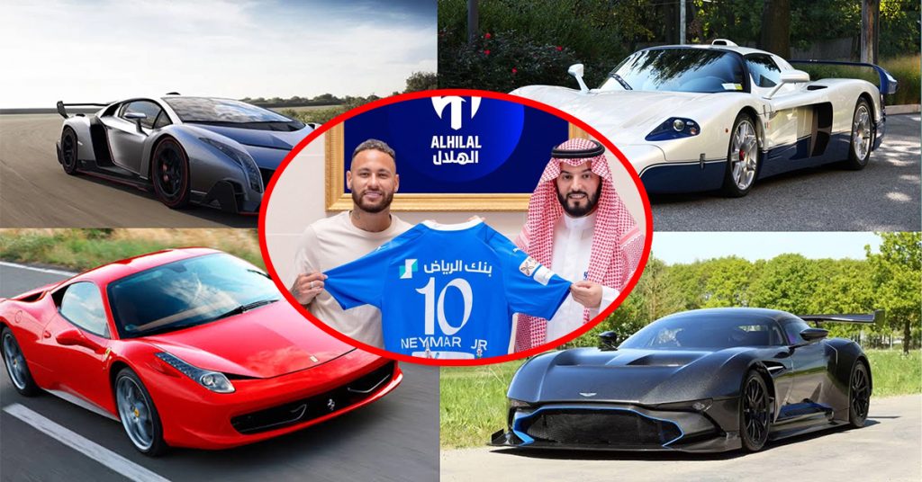 Tiền đạo Neymar sống như "ông hoàng", có chuyên cơ, nhận dàn 8 chiếc siêu xe, xe sang và dinh thự khi vừa tới Saudi Arabia