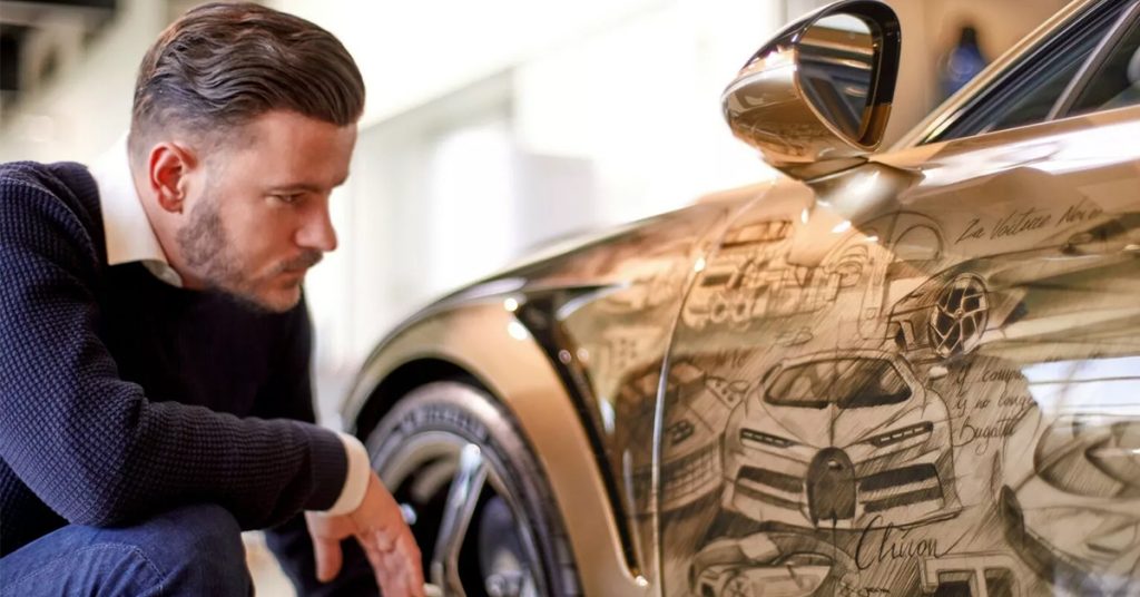 Chân dung nhà thiết kế đã tự tay tạo ra chiếc Bugatti Chiron Super Sport “Kỷ nguyên vàng” độc nhất vô nhị: Mất 400 giờ để hoàn thiện