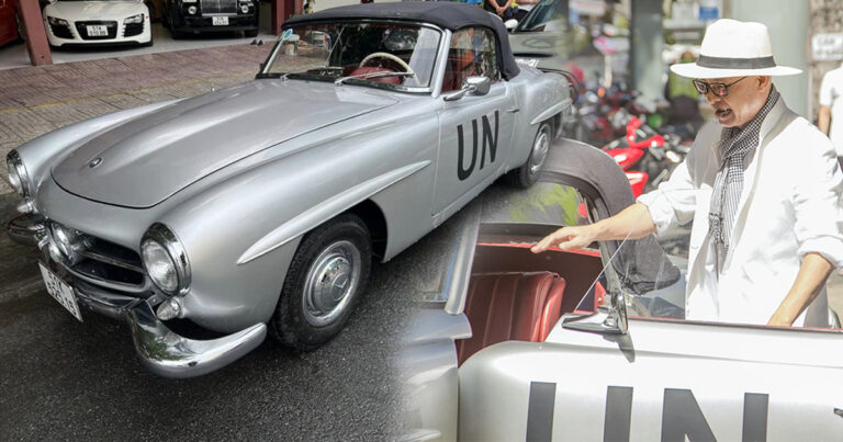 "Cụ ông" Mercedes-Benz 190 SL mui trần siêu hiếm tại Việt Nam: 60 tuổi vẫn "Chất ng ất" vượt thời gian của Vua cafe Đặng Lê Nguyên Vũ