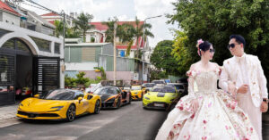 Chơi như đại gia Hoàng Kim Khánh, đem dàn siêu xe hàng trăm tỷ xuống đường chúc mừng sinh nhật vợ: Aventador S về "zin", Senna, SF90 Stradale nổi bật