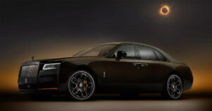 Diện kiến xe siêu sang Rolls-Royce Ghost Black Badge lấy cảm hứng nhật thực toàn phần: Đồng hồ đính kim cương và tông màu đặc biệt