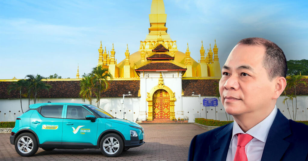 "Taxi ông Vượng" chuẩn bị phủ xanh khắp đường phố Lào ngay trong tháng 11 với hơn 1.000 xe VinFast trở thành hãng gọi xe quốc tế