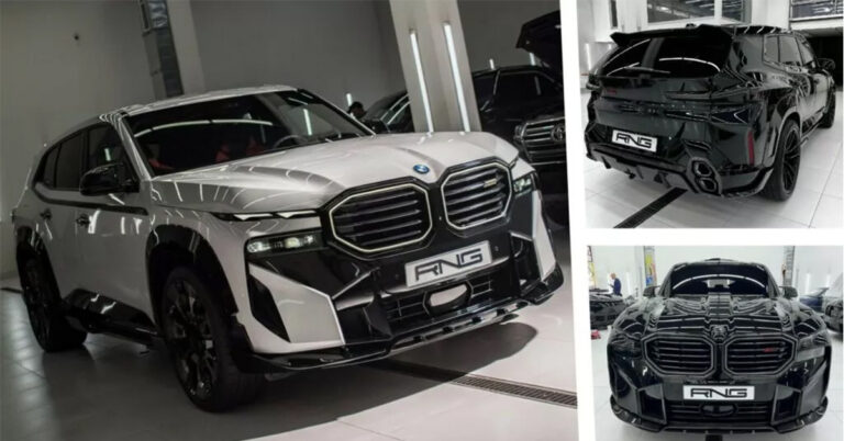 Vốn đã sở hữu thiết kế hầm hố, BMW XM càng trở nên “cơ bắp” hơn với gói độ tới từ hãng Renegade Design