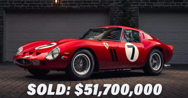 Siêu "ngựa chồm" Ferrari 250 GTO siêu hiếm này có gì đặc biệt mà vừa được bán với mức hơn 1.200 tỷ?