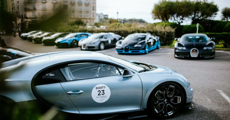 28 siêu phẩm hypercar Bugatti hàng nghìn tỷ ngao du châu Âu, chuyến nghỉ dưỡng của giới siêu giàu