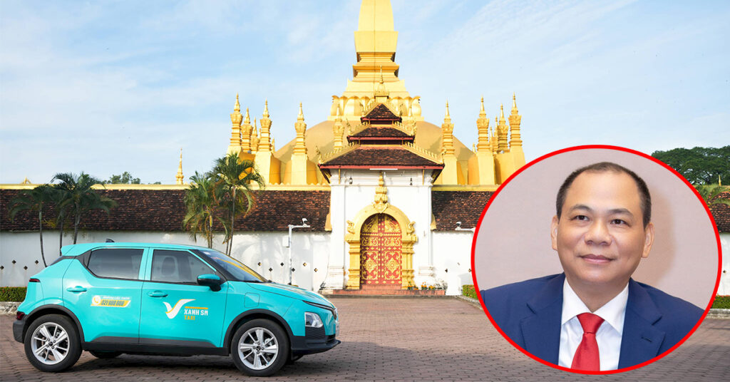 Công ty taxi điện VinFast của tỷ phú Phạm Nhật Vượng chính thức đi vào vận hành tại thị trường Lào, hướng tới phổ cập di chuyển xanh tại ĐNÁ
