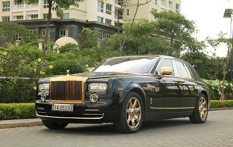 Rolls-Royce Phantom Rồng mạ vàng