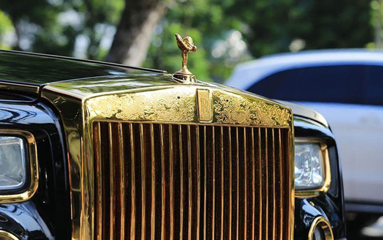 Rolls-Royce phantom rồng vàng hải phòng