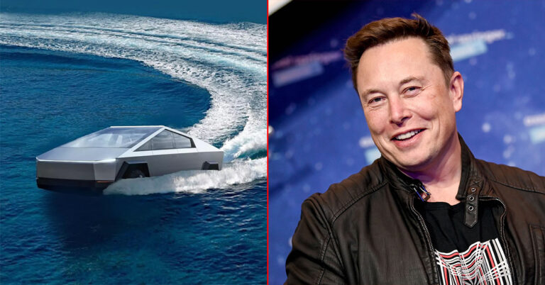 Tỷ phú Elon Musk: Sẽ sớm thôi khách hàng có thể sử dụng "thùng tôn di động" Tesla Cybertruck như một chiếc thuyền