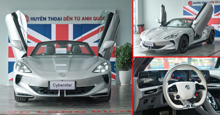 Chi tiết siêu xe điện "gốc Anh Quốc" MG Cyberster tại Việt Nam: Thiết kế ấn tượng, cạnh tranh với BMW Z4 nhưng giá chỉ từ 1,2 tỷ