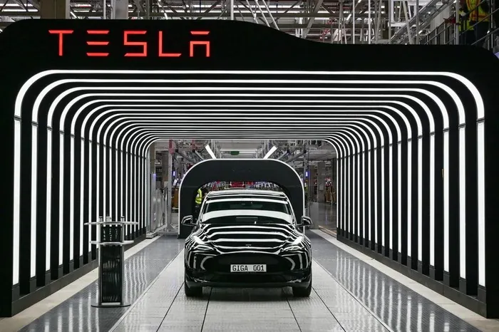 Mẫu xe điện Model Y của Tesla. (Ảnh: AFP/TTXVN)