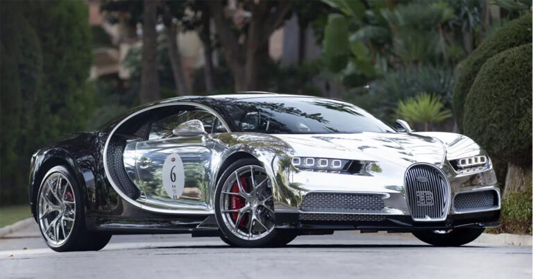 Siêu phẩm Bugatti Chiron gần 7 năm tuổi này có giá dự kiến gần 100 tỷ: Option tiền tỷ, ngoài thất đặc biệt soi gương được