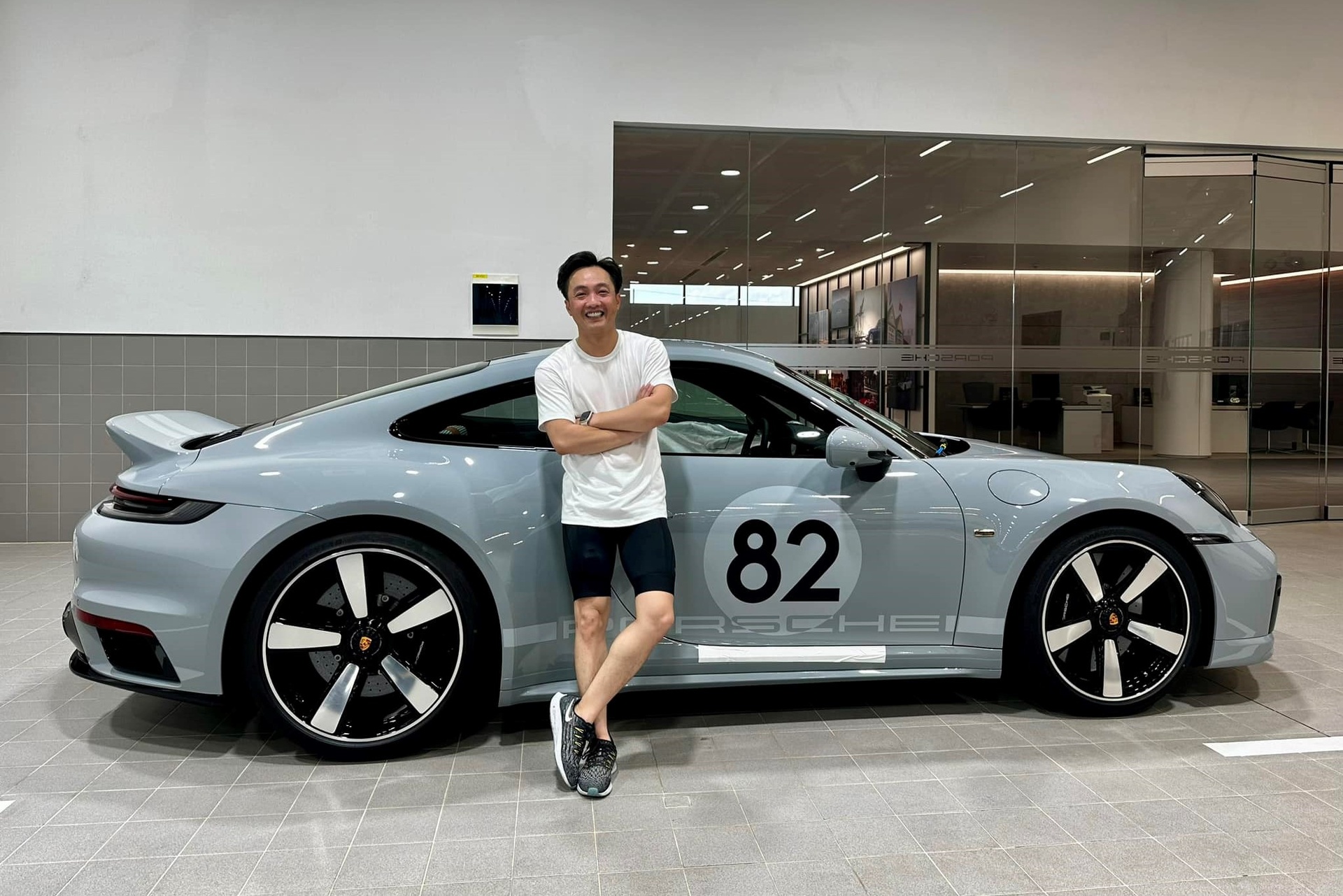 Nguyen Quoc Cuong Porsche anh 2