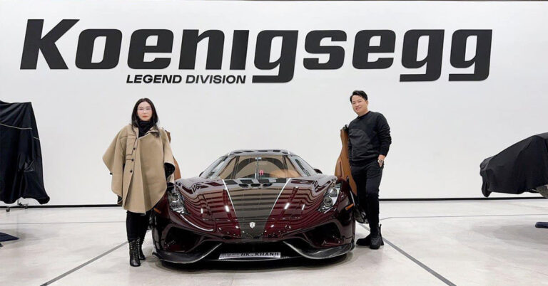 Đại gia Hoàng Kim Khánh đích thân cầm lái siêu phẩm Koenigsegg Regera 200 tỷ trên đường băng ở Thụy Điển