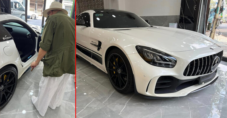 Đậm chất "dân chơi", chủ tịch Trung Nguyên ông Đặng Lê Nguyên Vũ "chốt" Mercedes-AMG GT R hơn 11 tỷ chỉ trong vài phút xem xe