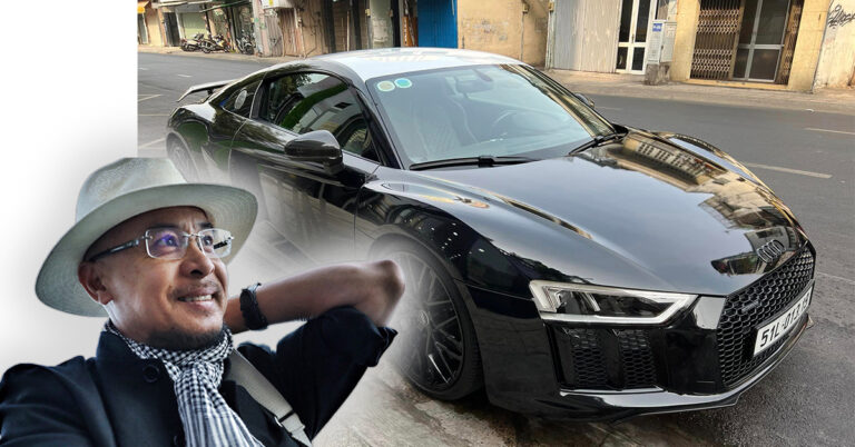Bắt gặp Audi R8 hàng hiếm của "vua cà phê" Đặng Lê Nguyên Vũ tái xuất đường phố Sài thành, CĐM: Đổi chủ là đổi màu ngay!