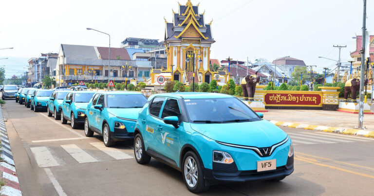 Xanh SM tại Lào khai trương dịch vụ taxi điện tại Champasak: Là tỉnh, thành phố thứ 4 tại “đất nước Triệu Voi”
