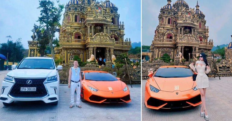 Lâu đài cả trăm tỷ vừa xây xong, đại gia đồng nát Nghệ An lại tậu Lamborghini Huracan hơn chục tỷ: Chủ yếu để ngắm cho vui