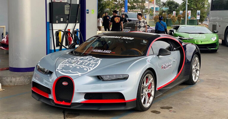 Đại gia Campuchia đem Bugatti Chiron tham dự hành trình siêu xe Gumball 3000: Siêu phẩm dân chơi Việt chỉ biết ước ao!