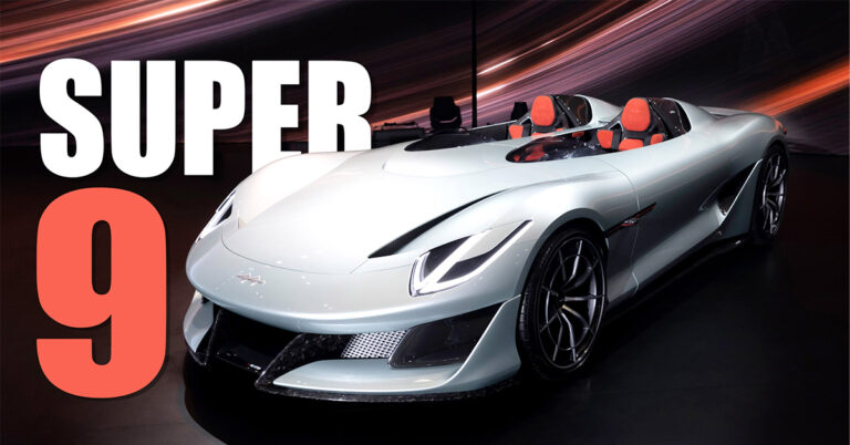 Cận cảnh mẫu siêu xe mui trần chạy điện với cửa kiểu cắt kéo của hãng ô tô Trung Quốc, CĐM: "Hao hao" Ferrari Monza SP2!