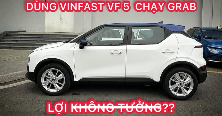 Tài xế xe điện: Chạy dịch vụ bằng VinFast VF5 Plus "1 vốn 4 lời", 1 năm tiết kiệm 60 triệu so với xe xăng