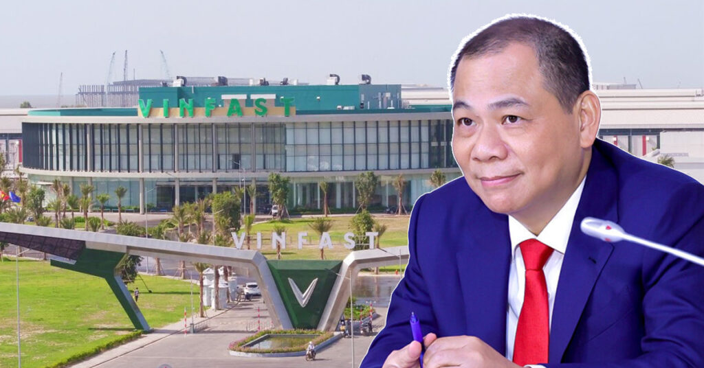 Tỷ phú Vượng: "VinFast xác định sẽ cạnh tranh trực tiếp với các hãng xe xăng và trở thành hãng xe chiếm thị phần số 1 tại Việt Nam"