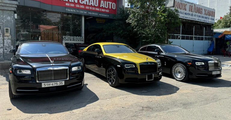 Ngắm dàn "bóng ma" Rolls-Royce Wraith đọ dáng tại Sài thành, có cả siêu phẩm độc nhất thế giới
