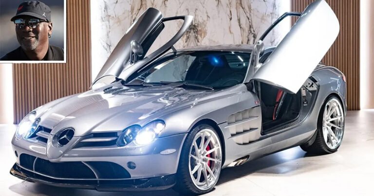 Đấu giá "mũi tên bạc" Mercedes-Benz SLR McLaren 722 Edition đời 2007 của ngôi sao bóng rổ Michael Jordan